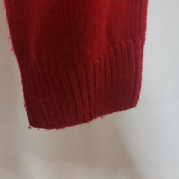 Christmas sweater George brand, size xs, red - Picture 5 of 8